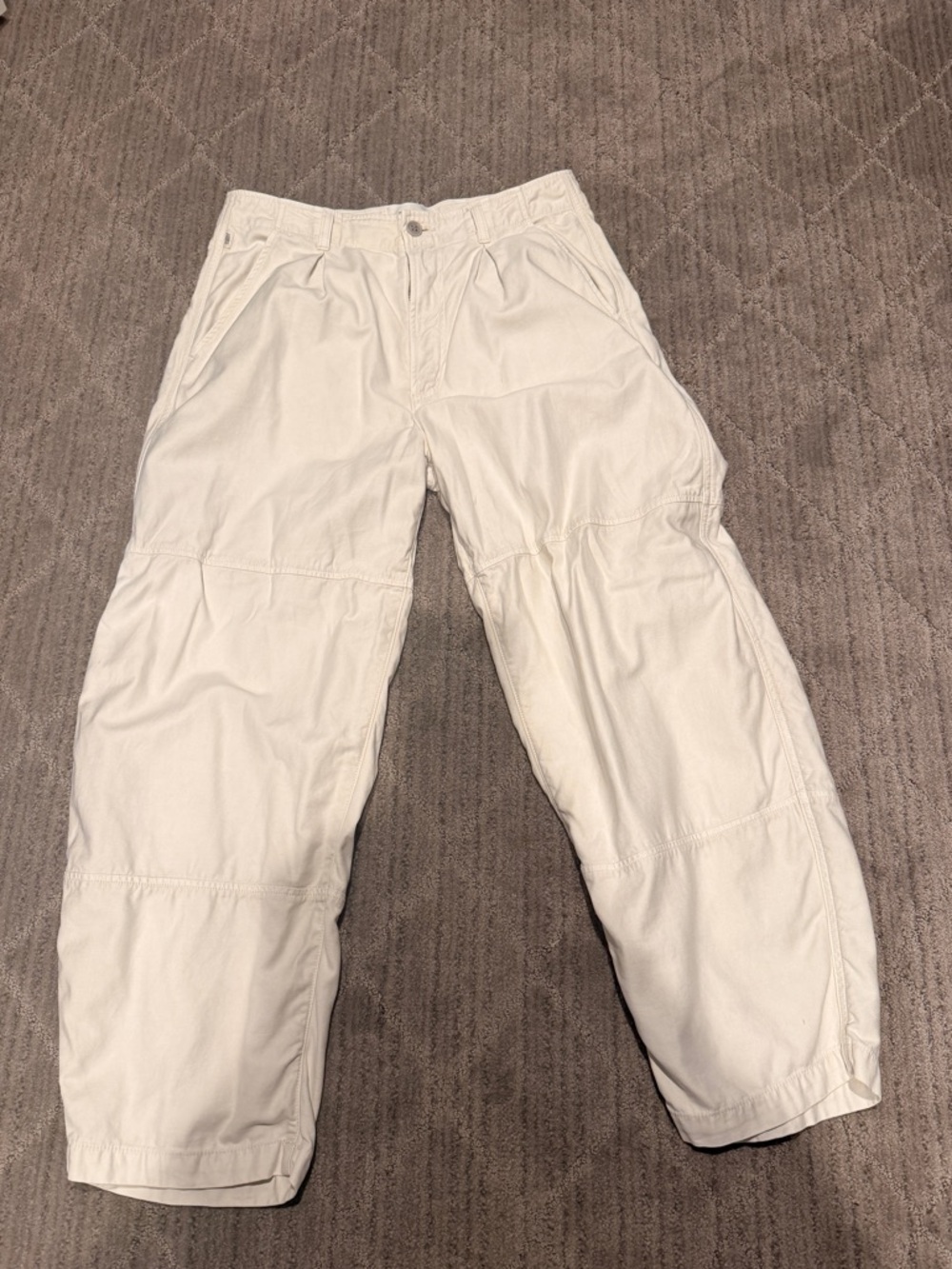 Citizens Of Humanity Surplus Utility Off-White Cargo Pants